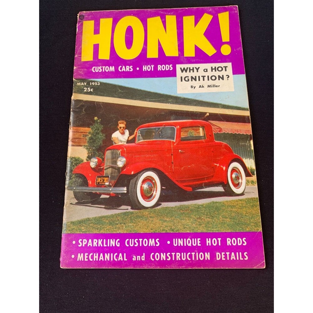 Honk! May 1953 Custom Cars Hot Rods Rare Publication